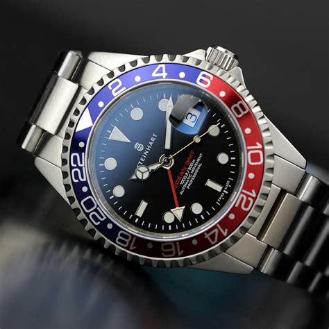 gmt-ocean one blue red vs rolex|Rolex gmt master models.